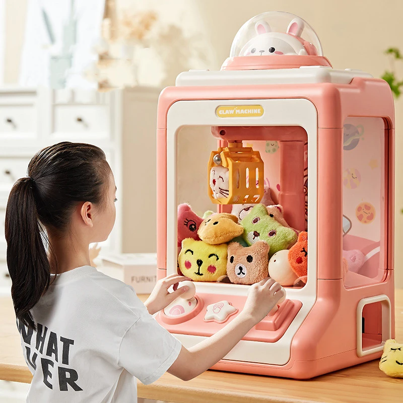 Small Household Mini Clip Doll Machine