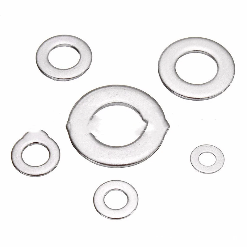 105pcs Stainless Steel Washers Flat