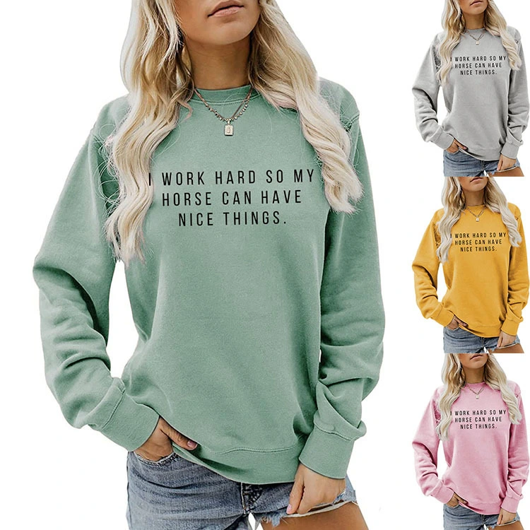 Women's Letters Casual Autumn Winter Sweater