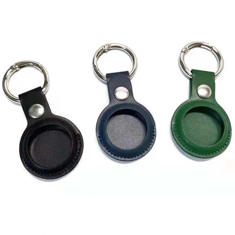 Phone Case Key Chain Anti-lost Locator PU Leather Case