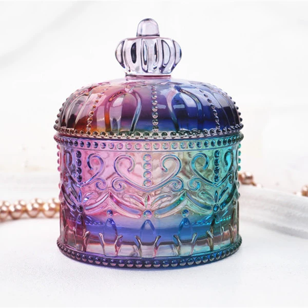 Diy Crystal Epoxy Resin Jewelry Box Mirror Storage Box