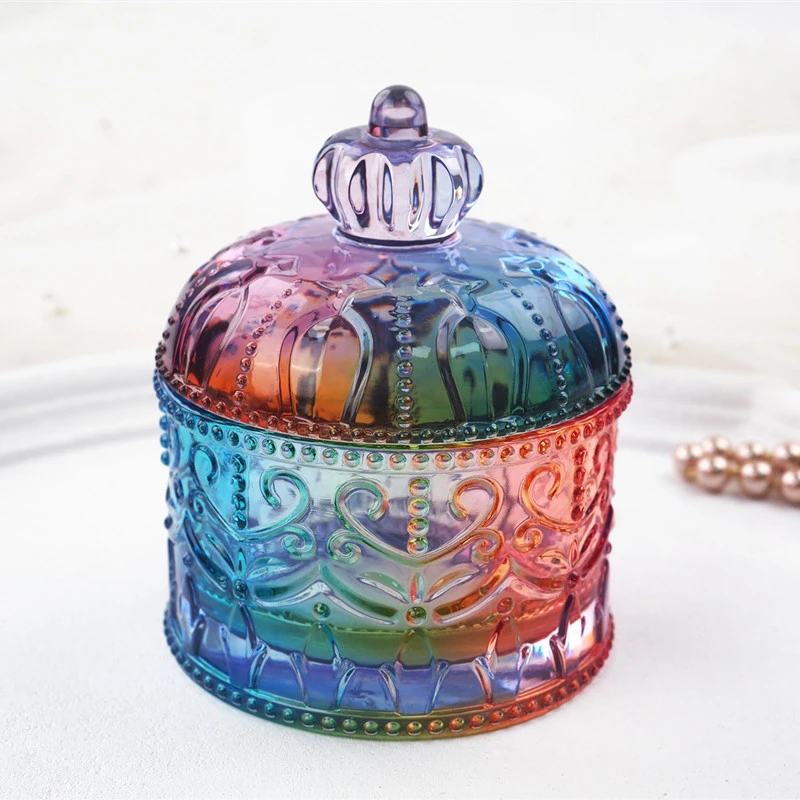 Diy Crystal Epoxy Resin Jewelry Box Mirror Storage Box