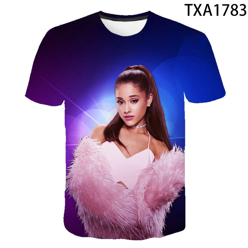 3D Digital Printed Round Neck T-shirt