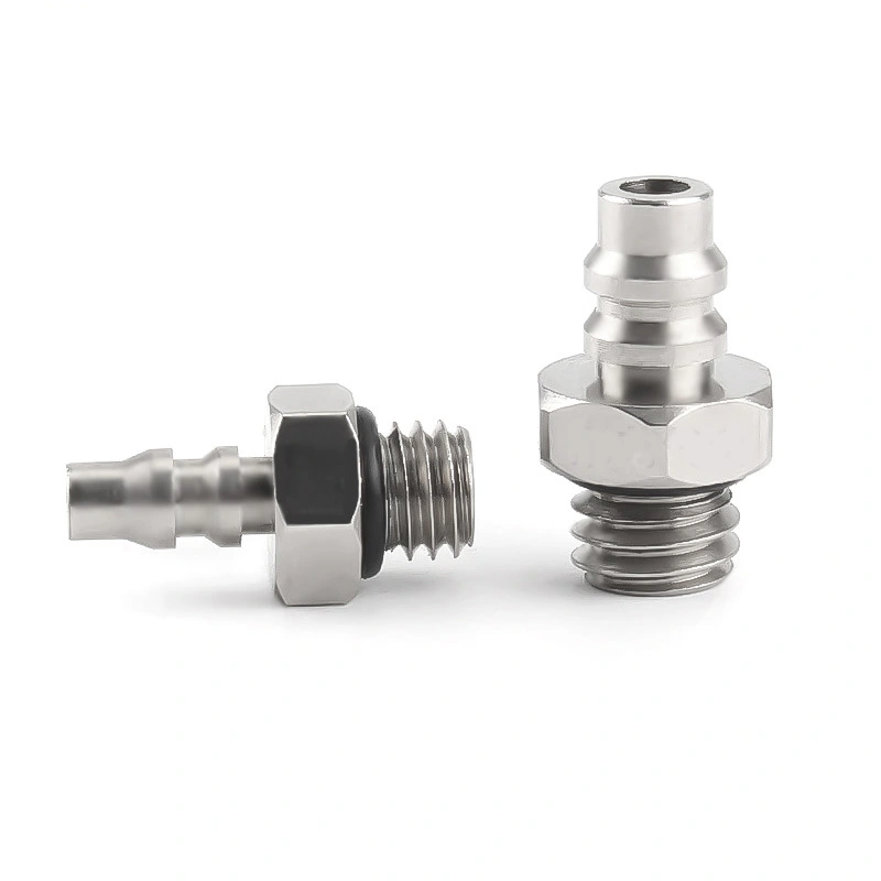 Quick-inserting Pagoda-shaped Miniature Connector Mini Gas Nozzle