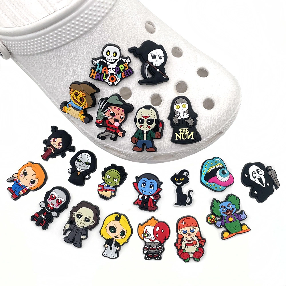 Halloween Shoe Buckle Accessory Sticker