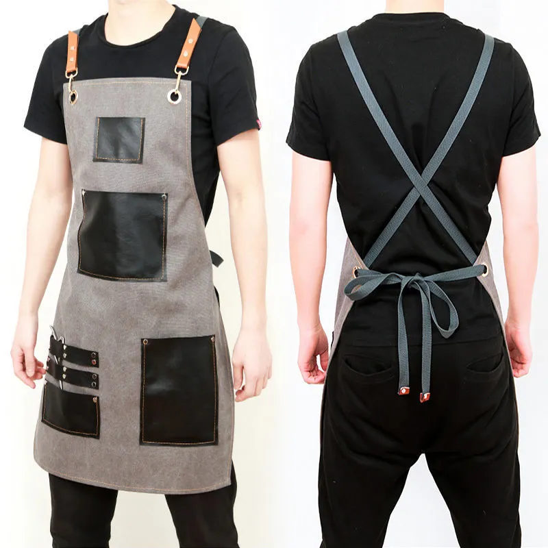 Korean Version Of The Fashion Milk Tea Store Barista Work Apron