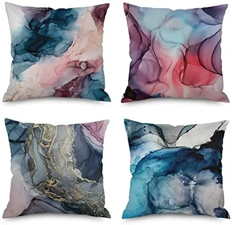 Ink Dazzling Short Plush Pillow Light