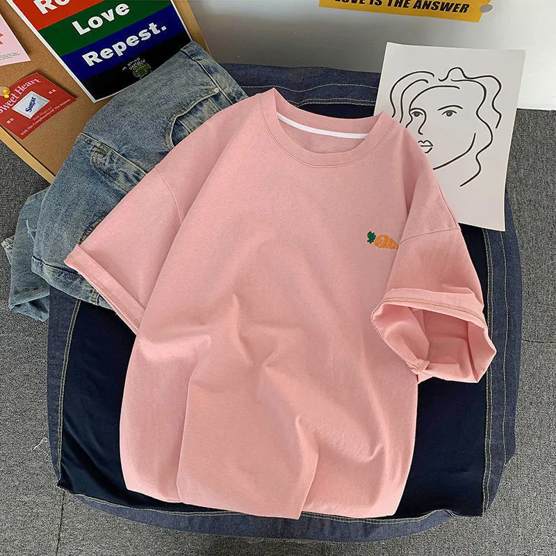 Women's Loose Korean Summer Short Sleeve