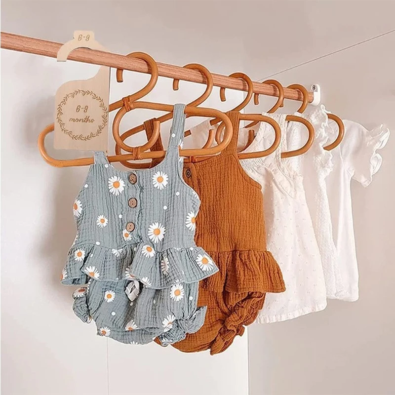 Wooden Partition For Baby's Wardrobe