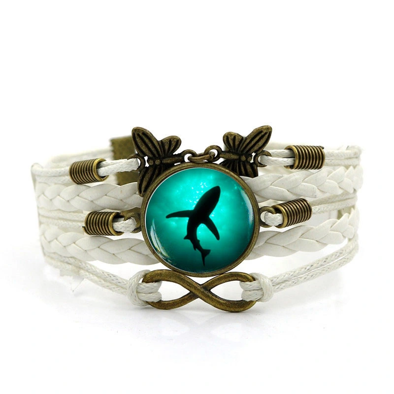 Shark Time Stone Bracelet