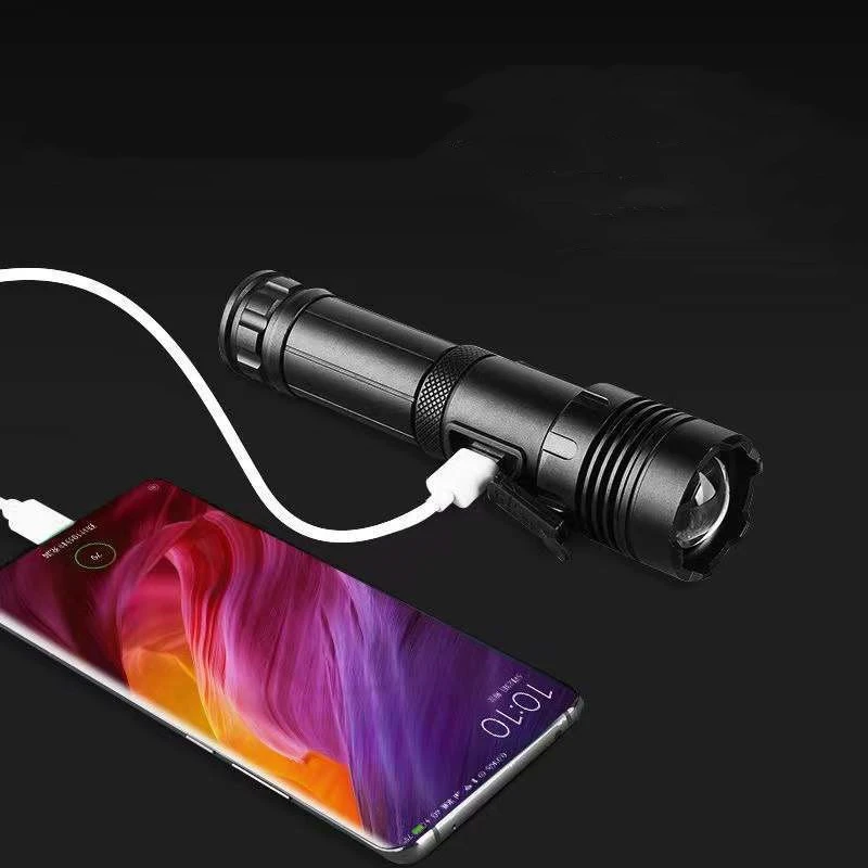 Zoom Multi-function Super Bright Flashlight