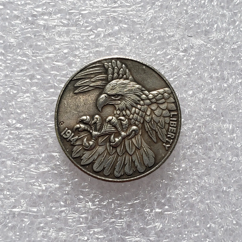 Antique Crafts Tramp Coin Buffalo