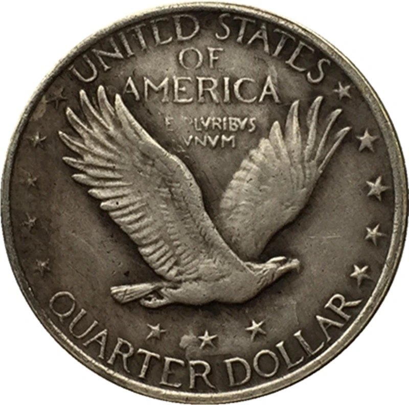 Bronze Silver Plated Antique Crafts Foreign Commemorative Coins