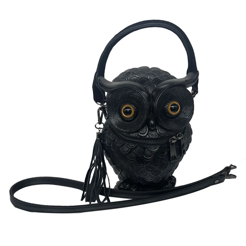 Fashion Embossed Animal Shoulder Handbag Stereo