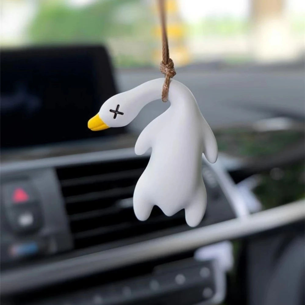 Rear-view Mirror Pendant Decorated With Roast Duck