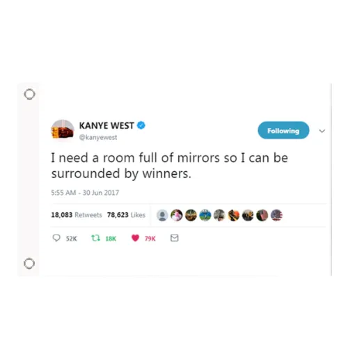 Mirrors - Kanye Tweet