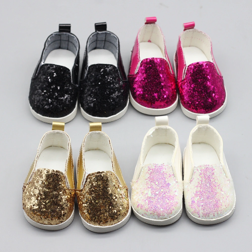 18-inch Doll Flat Shoes Doll Toy Doll Lazy Shoes