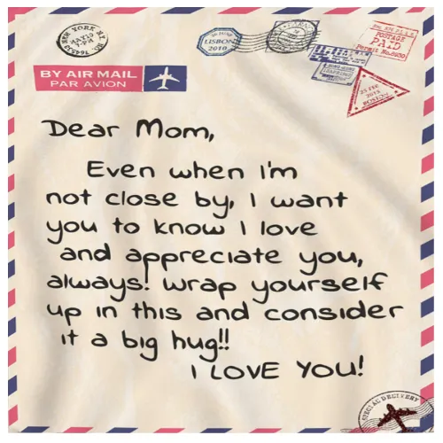 Dear Mom Blanket