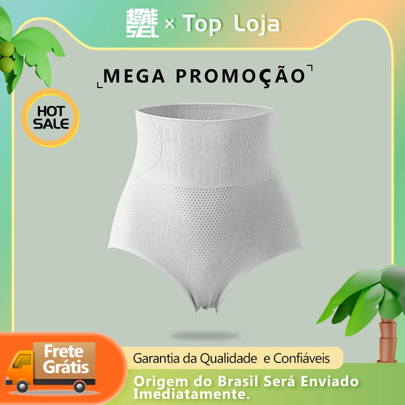 Calcinha Feminina De Cintura Alta Plus Size