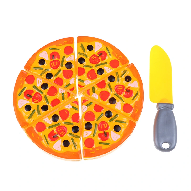 Children's Plastic Play House Pizza Toy Slicer