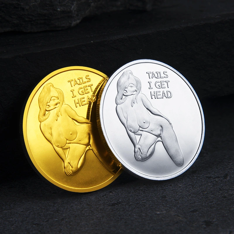 Metal Commemorative Coins Lucky Gifts Gold Plate