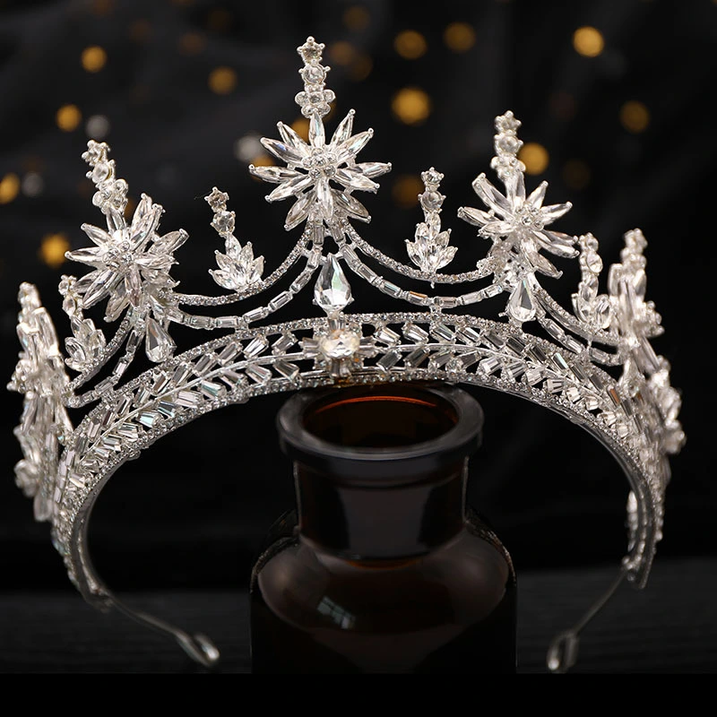 Diamond Korean-style Wangguan Crystal Hairband