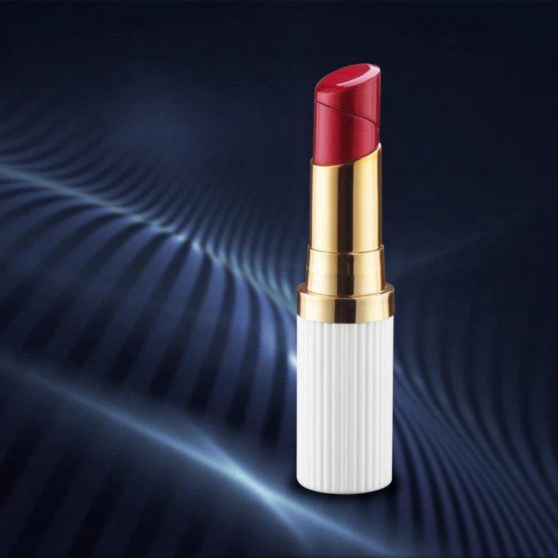 YM081 Plastic Cylindrical Lipstick Lighter With Lid