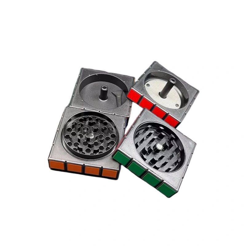 Fashion Color Printing Pattern Metal Grinder