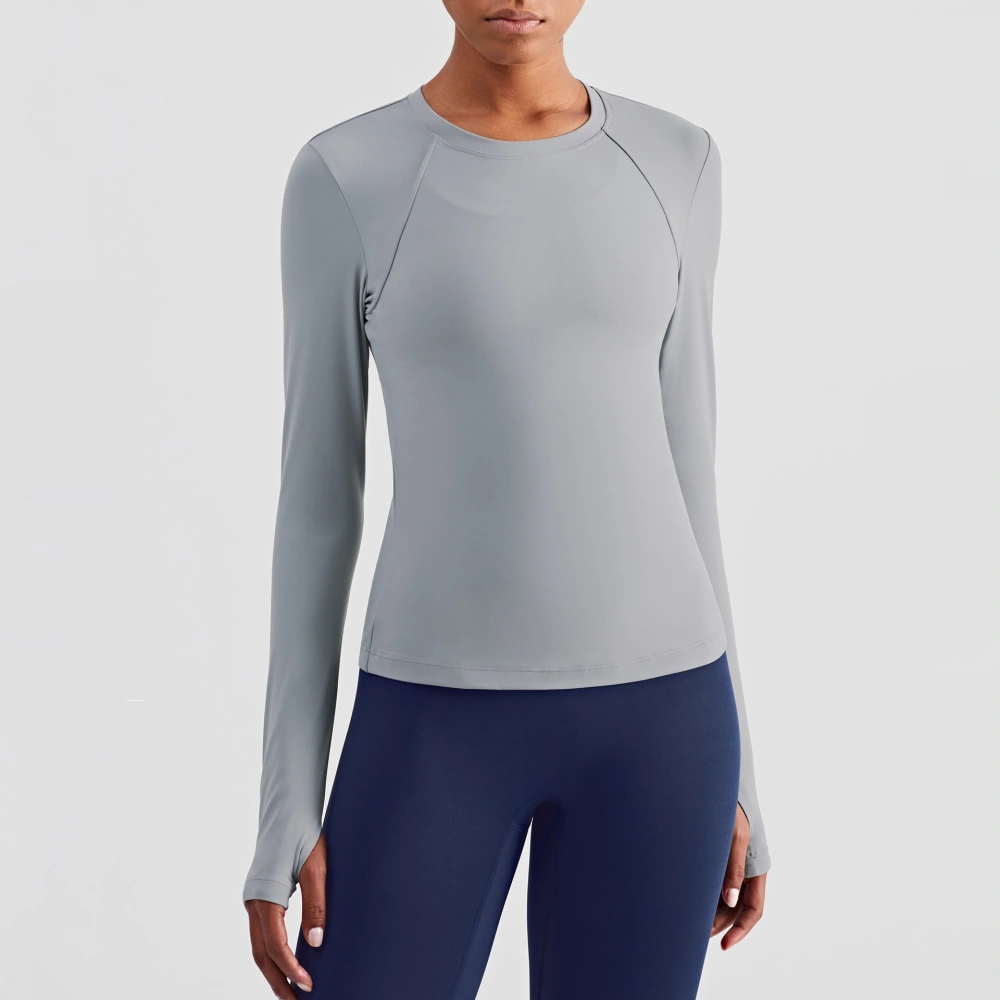 Women's Tight And Comfortable Fitness Sportswear Yoga Clothing Top Long Sleeve