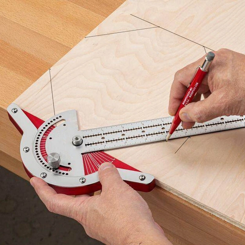 Woodworking Ruler Edge Measure Gauge Woodworking Angle Scale Design Measuring Caliper