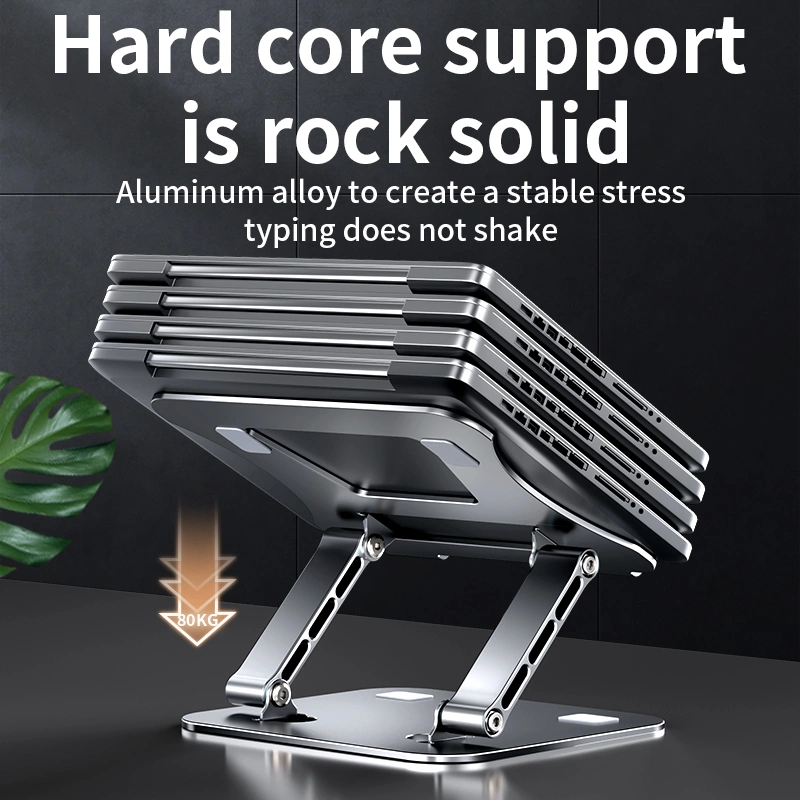 Aluminum Alloy Cooling Folding Laptop Stand