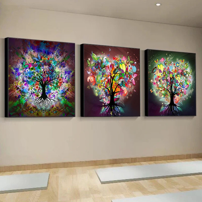 Tree Of Life Fast Decoration Frameless Painting Core