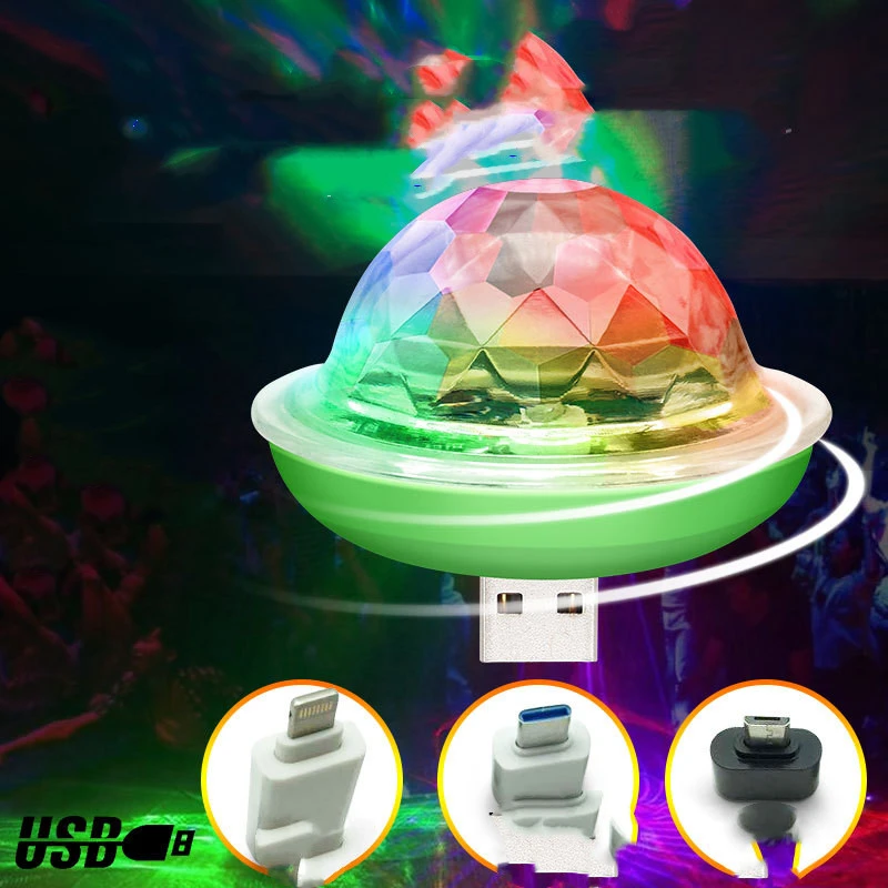 Second Generation Elf Voice Controlled Stage Magic Ball Lamp