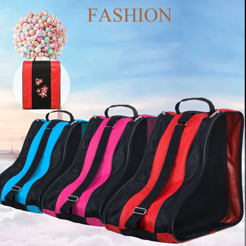 Children's Shoulder Roller Skating Bag Casual Skating Shoes Bag