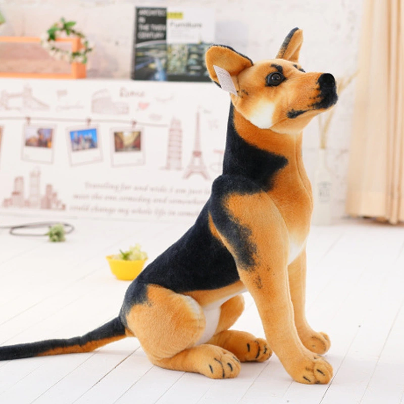 Simulated Plush Toy Spotted Dog Figures