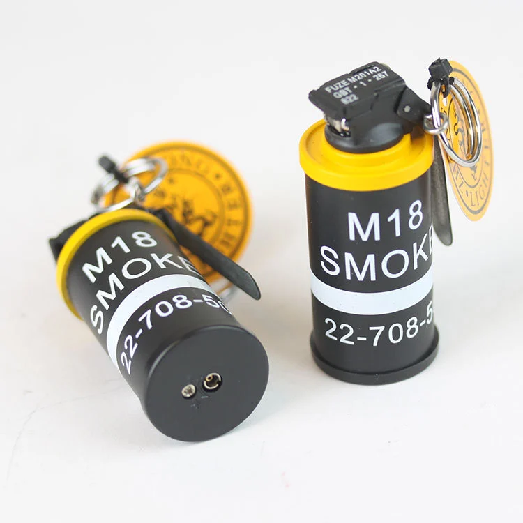Metal Black Military Model Gas Windproof Lighter