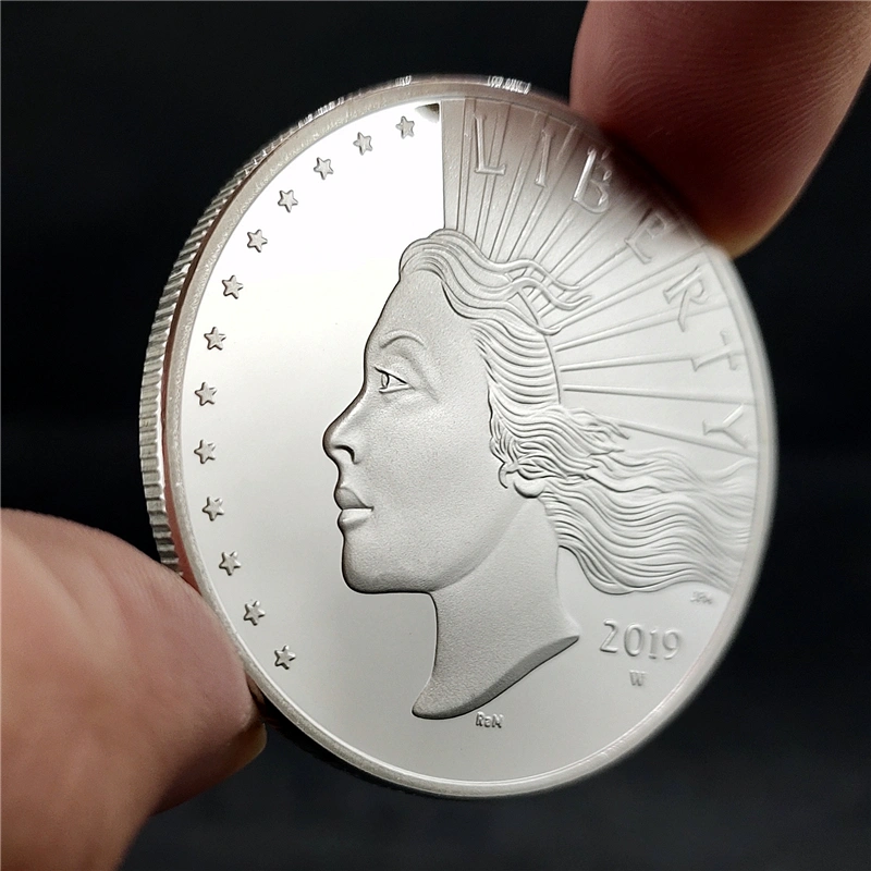 Silver Plated Commemorative Coin