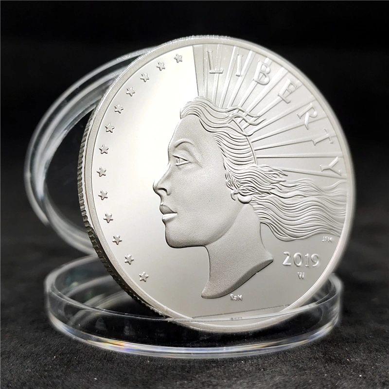 Silver Plated Commemorative Coin