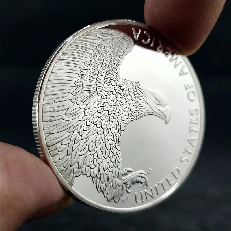 Silver Plated Commemorative Coin