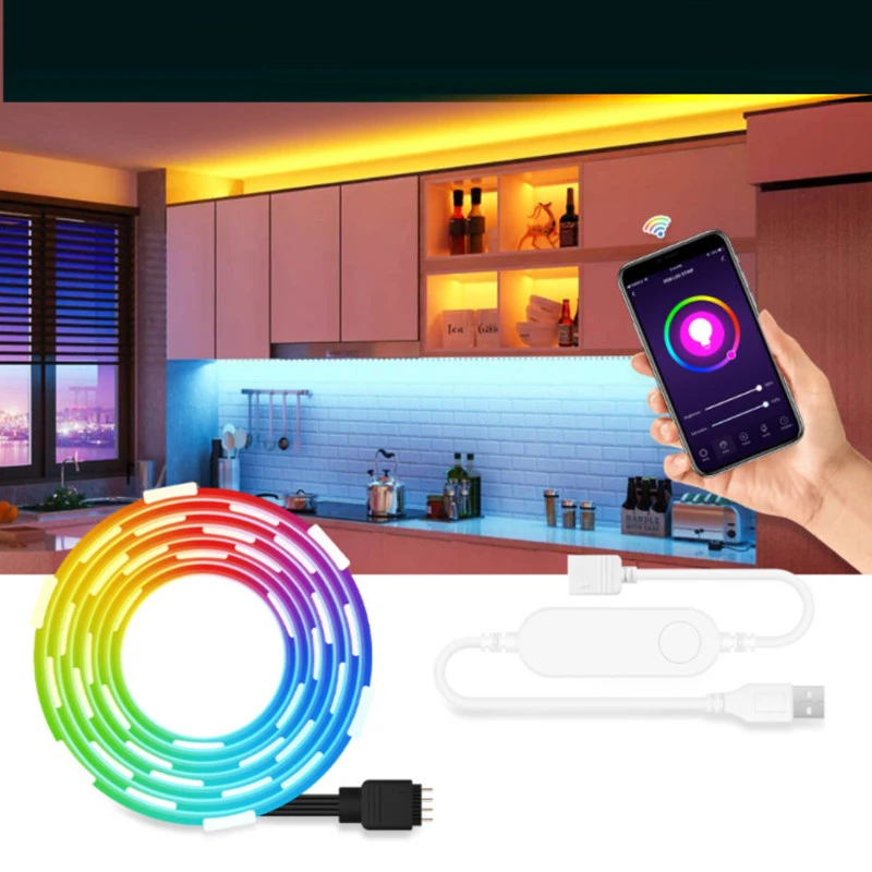 RGB Lamp With Self Adhesive TV Atmosphere USB