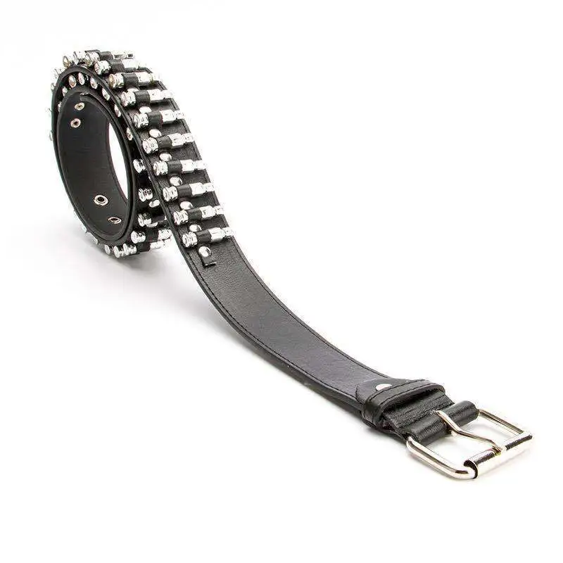 Boys Belt Rivet Men's Punk European And American Fashion Bullet Belt