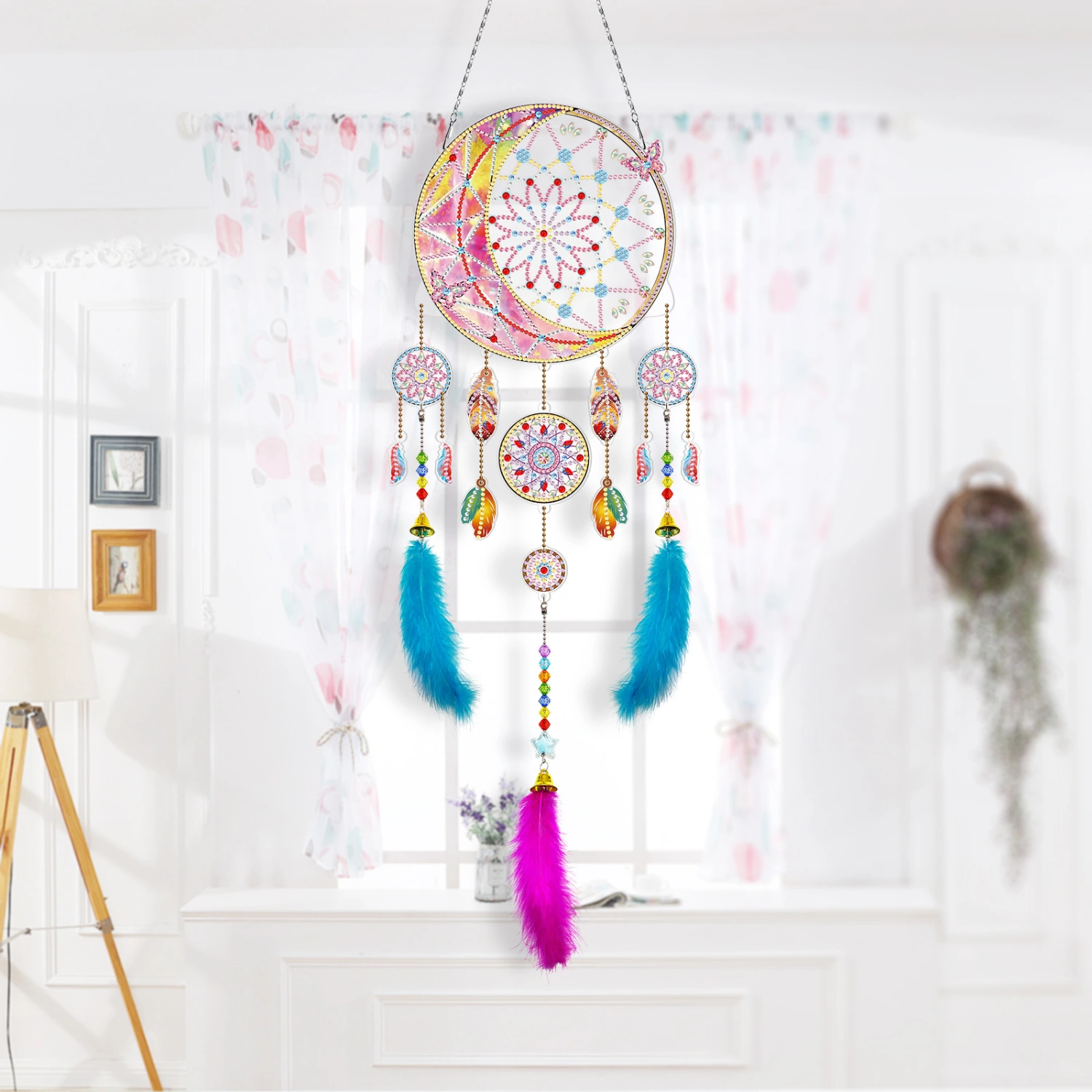 Diamond Painting Wind Chimes 5d Pendant Bedroom Decoration Handmade DIY