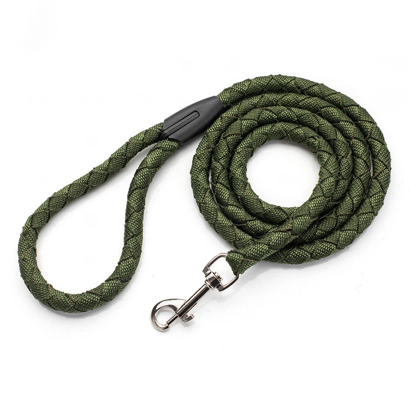 Easy To Control Non Retractable Nylon Braided Dog Leash