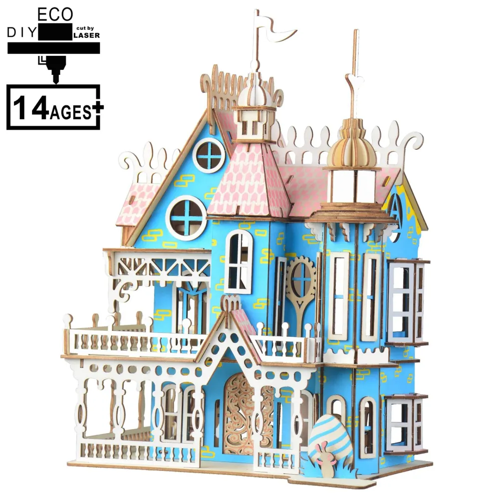 Dream Villa DIY Assembled Building Model