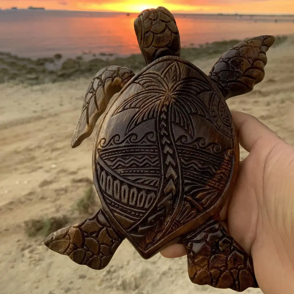 Hawaiian Turtle Resin Handicraft Ornaments