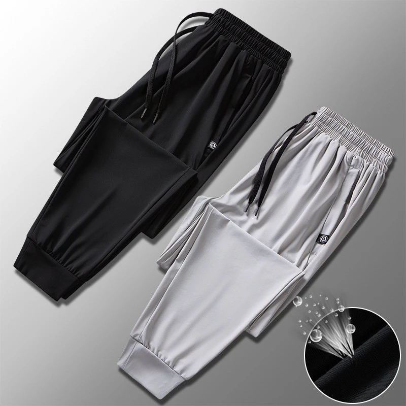 Men's Elastic Breathable Thick Casual Pants