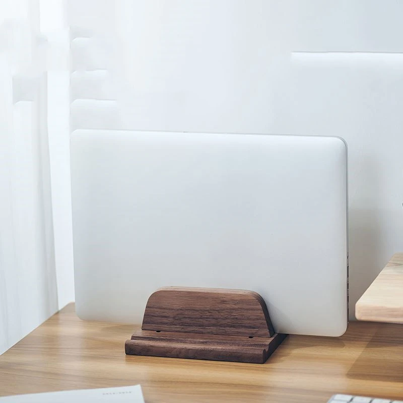 Walnut Notebook Stand Adjustable Macbook