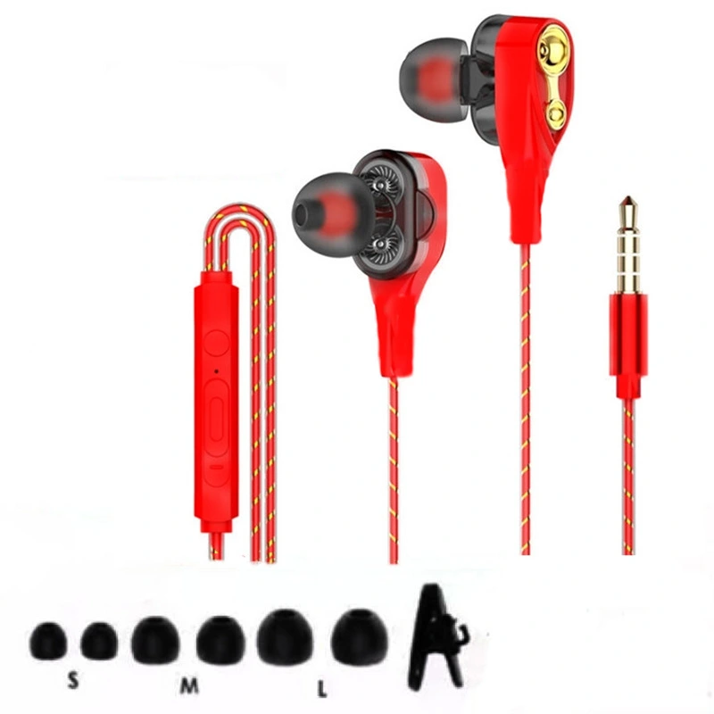 HiFi With Controller In-ear Wired Music Headset With Bag