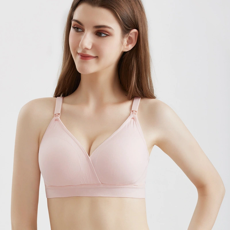 Plus Size Crossover Nursing Bra Front Button