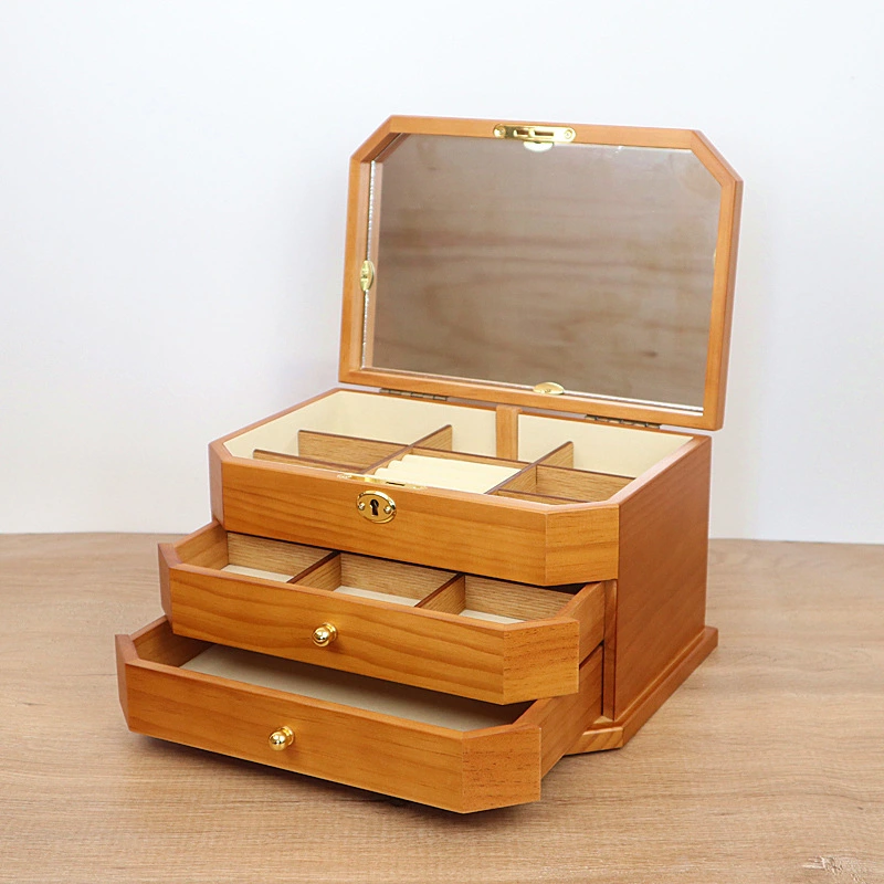 Wooden Storage Box With Lock For Wedding Dowry